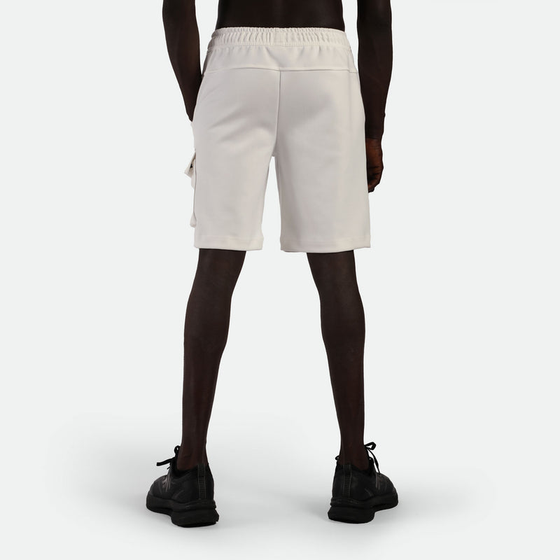 MEN-GO BEYOND-PIN-CARGO-SHORT (OFF-WHITE)