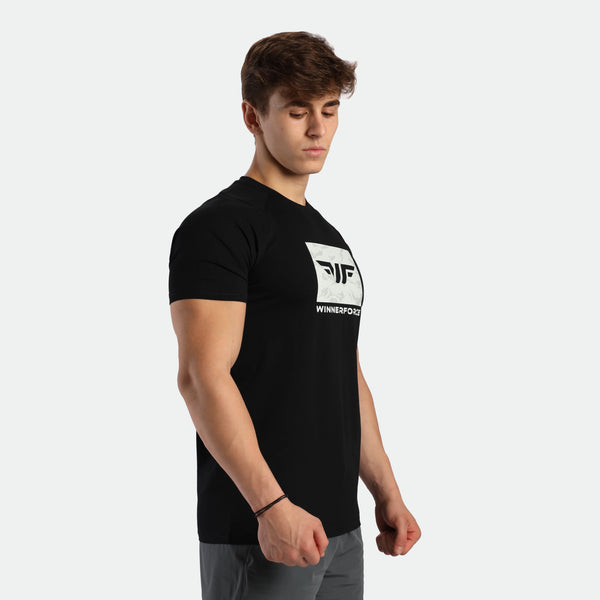 MEN-SUMMER-ESCAPE-TRAINING-T-SHIRT (ANTHRACITE BLACK)