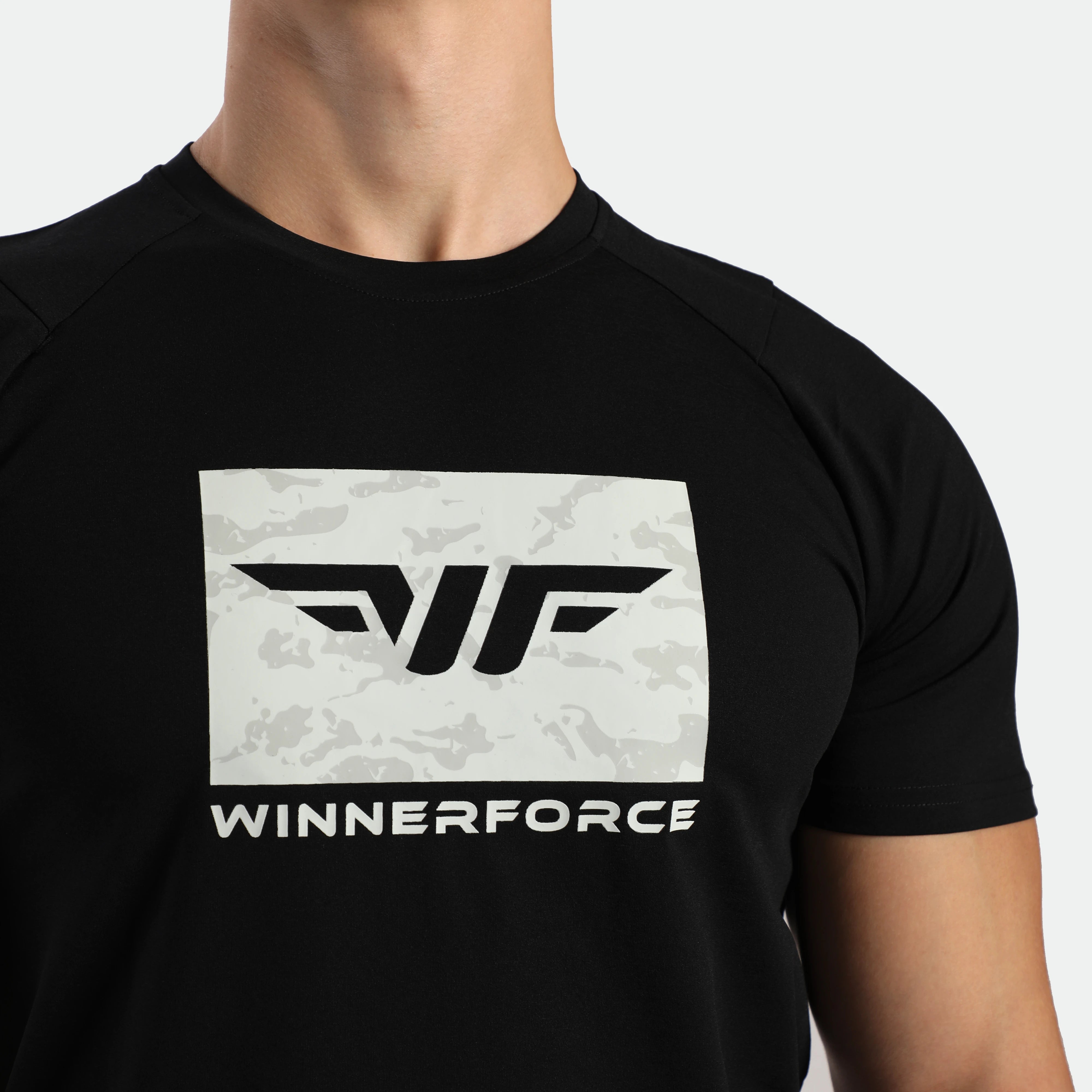 MEN-SUMMER-ESCAPE-TRAINING-T-SHIRT (ANTHRACITE BLACK)