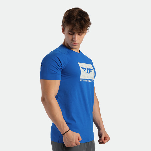 MEN-SUMMER-ESCAPE-TRAINING-T-SHIRT (PRINCESS BLUE)