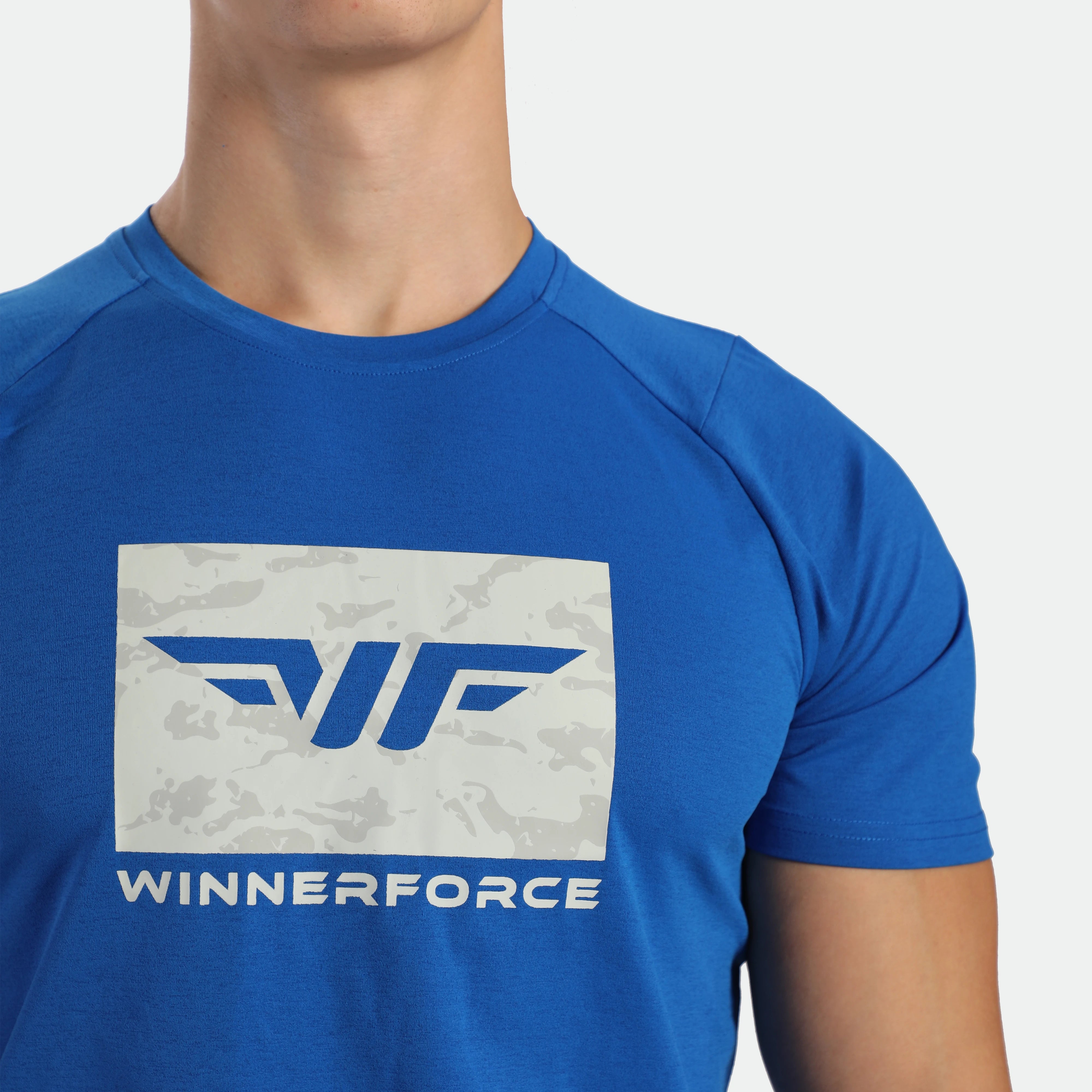 MEN-SUMMER-ESCAPE-TRAINING-T-SHIRT (PRINCESS BLUE)