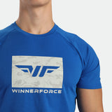 MEN-SUMMER-ESCAPE-TRAINING-T-SHIRT (PRINCESS BLUE)