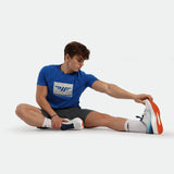 MEN-SUMMER-ESCAPE-TRAINING-T-SHIRT (PRINCESS BLUE)