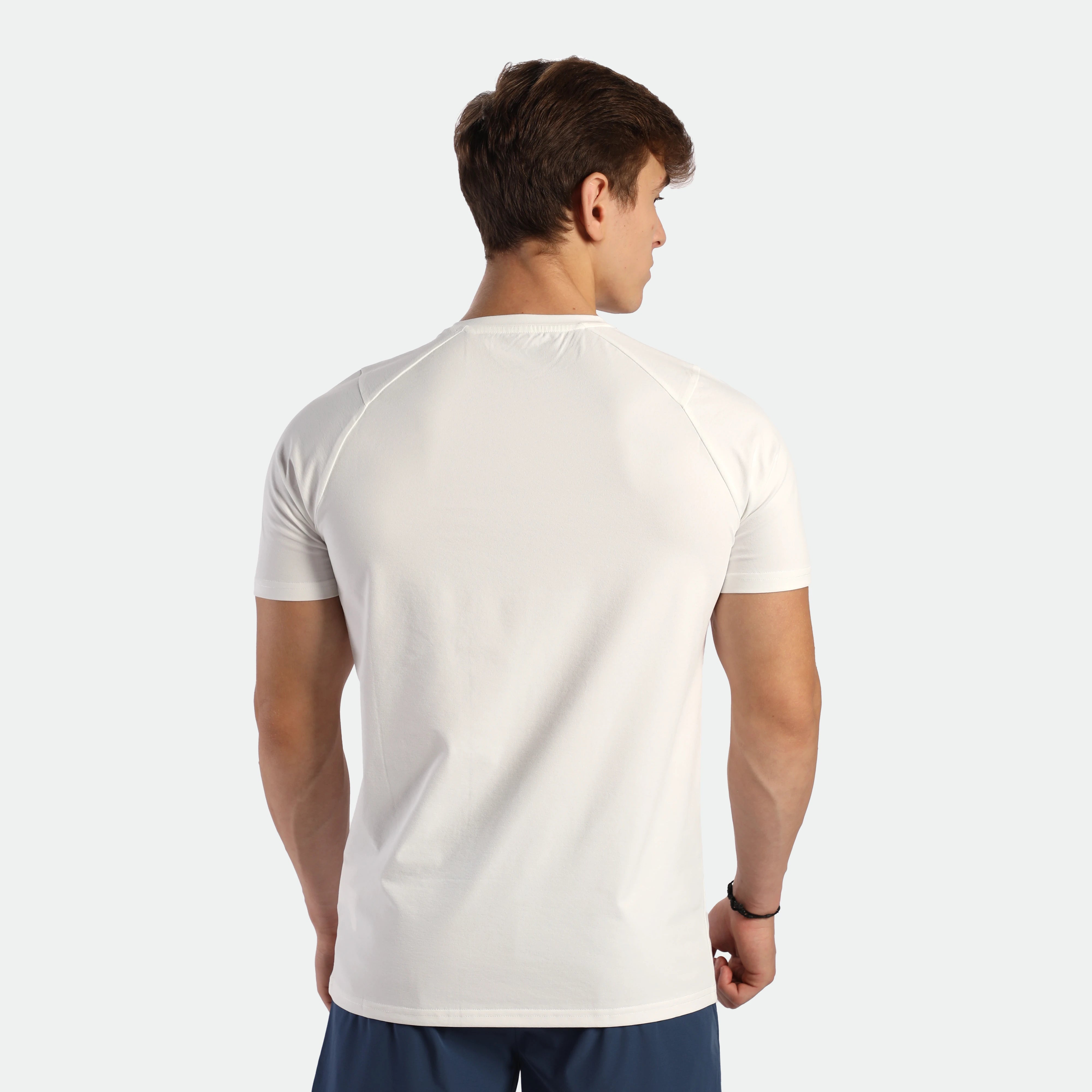MEN-SUMMER-ESCAPE-TRAINING-T-SHIRT (BRIGHT WHITE)