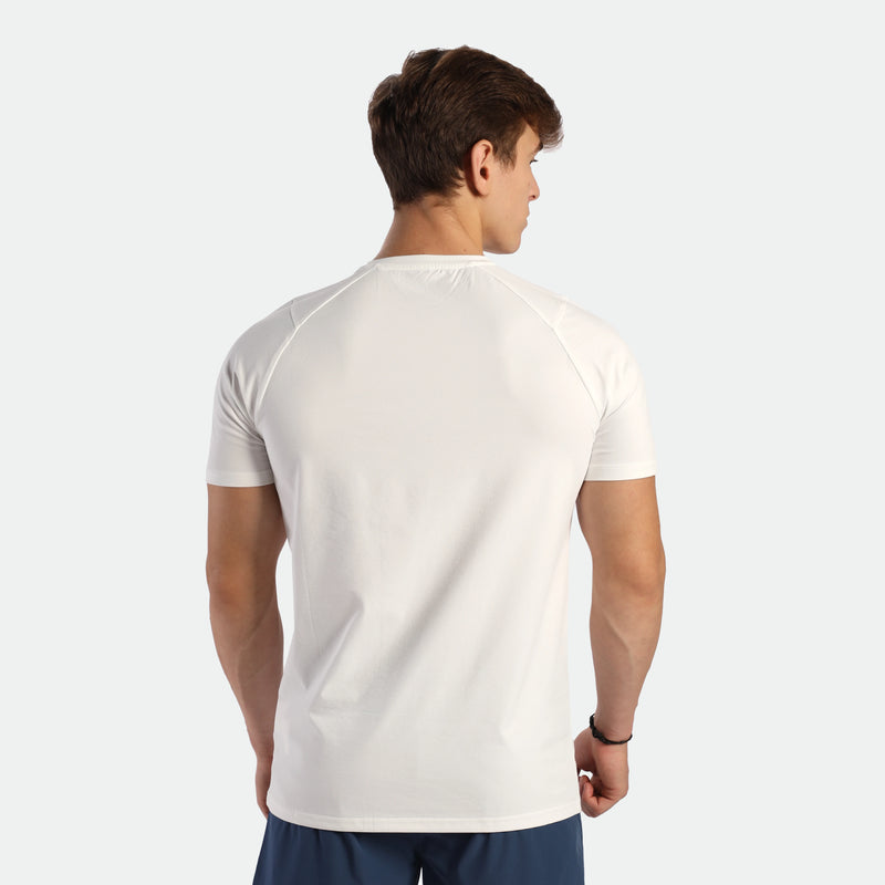 MEN-SUMMER-ESCAPE-TRAINING-T-SHIRT (BRIGHT WHITE)