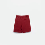 a back view for  short red 