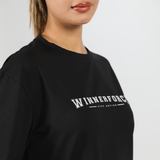 WOMEN-GO BEYOND-RELAXED T-SHIRT (BLACK)