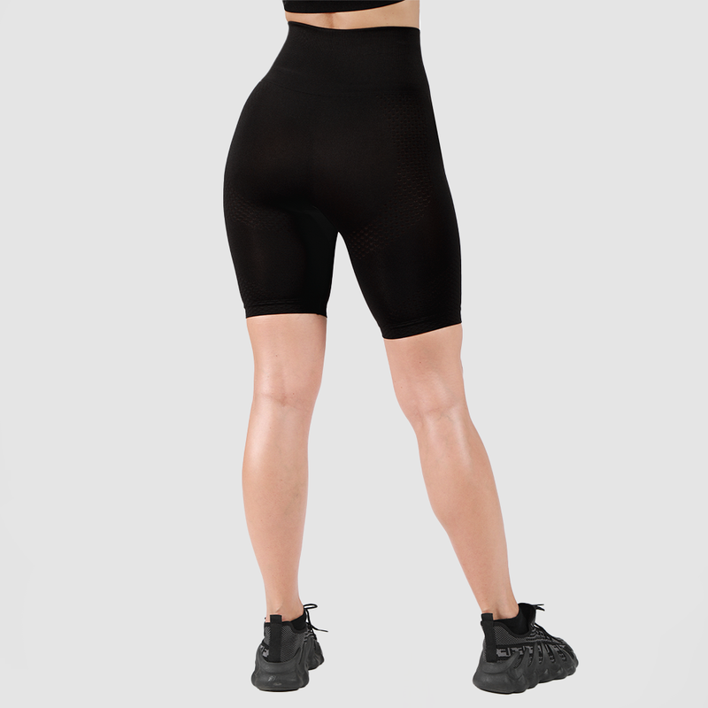 WOMEN-ESSENTIAL-SEAMLESS-SHORT (BLACK)