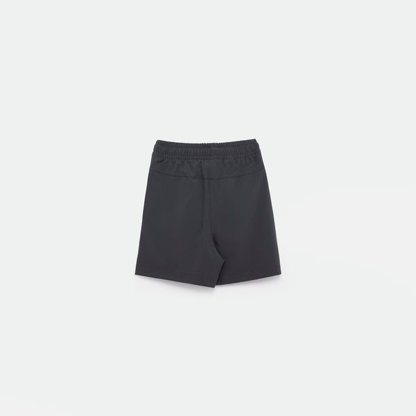 a back view for short ASPHALT-GREY