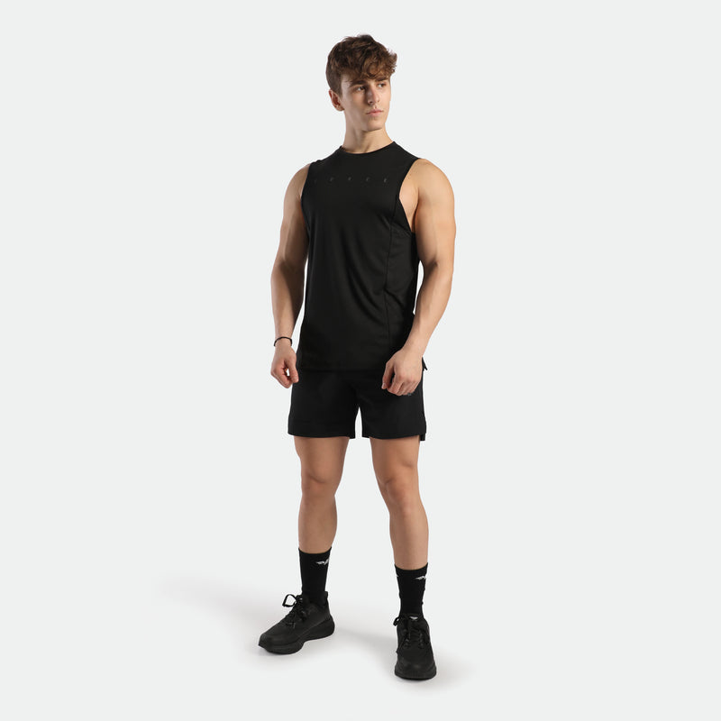 MEN-SUMMER-ESCAPE-MOVEMENT- SHORT  (ANTHRACITE BLACK)