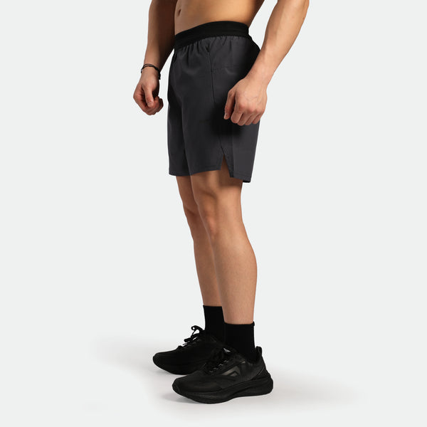 MEN-SUMMER-ESCAPE-MOVEMENT- SHORT (GREY EBONY)