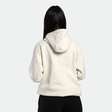 WOMEN-ESSENTIAL-COZY UP-HOODIE (LIGHT-BEIGE)
