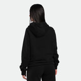 WOMEN-ESSENTIAL-COZY UP-HOODIE (BLACK)