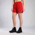 WOMEN-ESSENTIAL-2 IN 1-SHORT (HIGH RISK RED-WHITE)