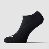 one socks black with logo white 