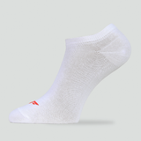 one socks white short with logo 