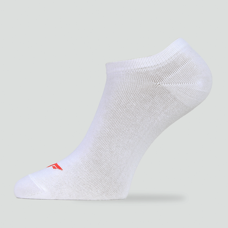 one socks white short with logo 