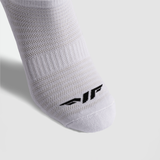close up view for socks with logo black 