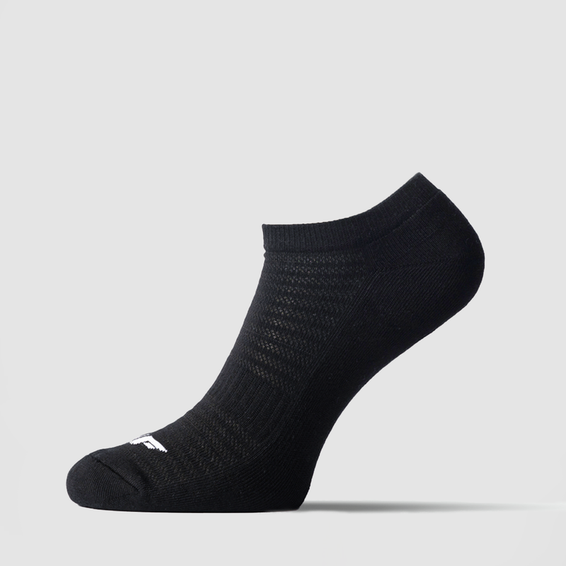 one socks black with logo 