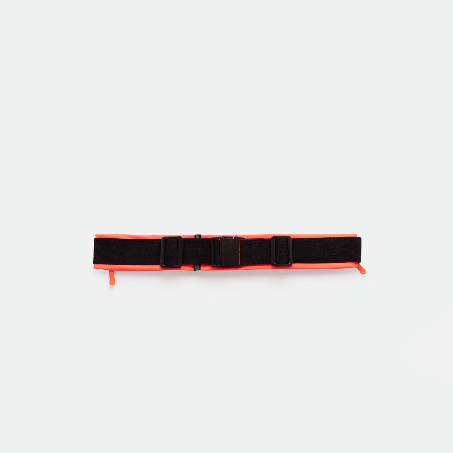 A SUNSET-ORANGE utility belt with an adjustable buckle and two side straps, displayed on a plain white background.