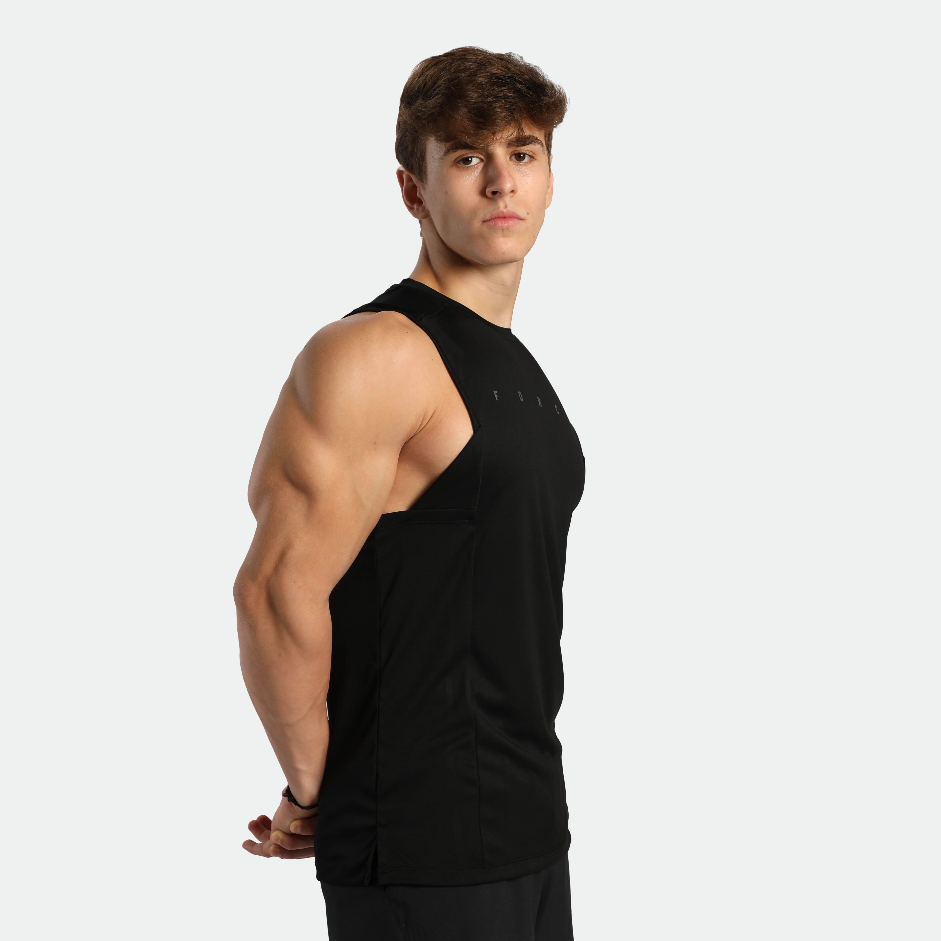 MEN-FORCE-90°-TANK (BLACK)