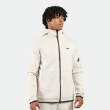 MEN-GO-BEYOND-TECH-ZIPPED-HOODIE (LIGHT-BEIGE)