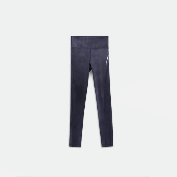 a legging wave denim blue with logo