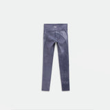 a back view for legging   wave periwinkle purple 