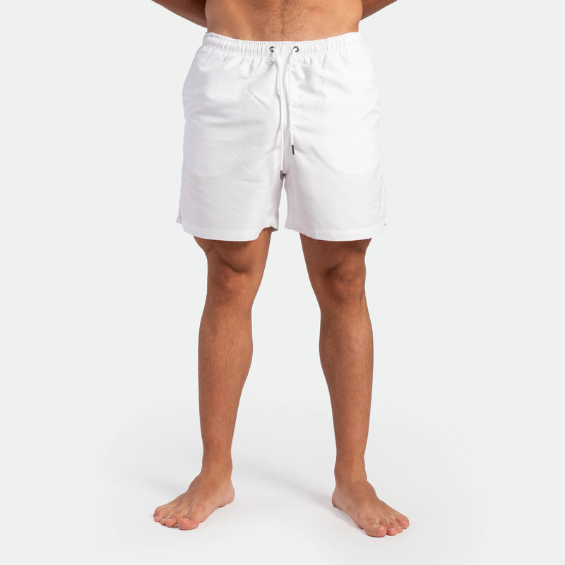 Person wearing white shorts 