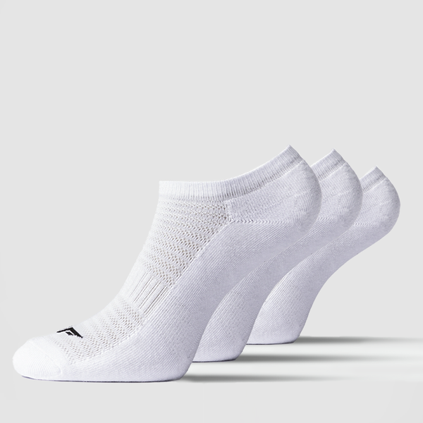 Pack of 3 pairs for socks white with logo 