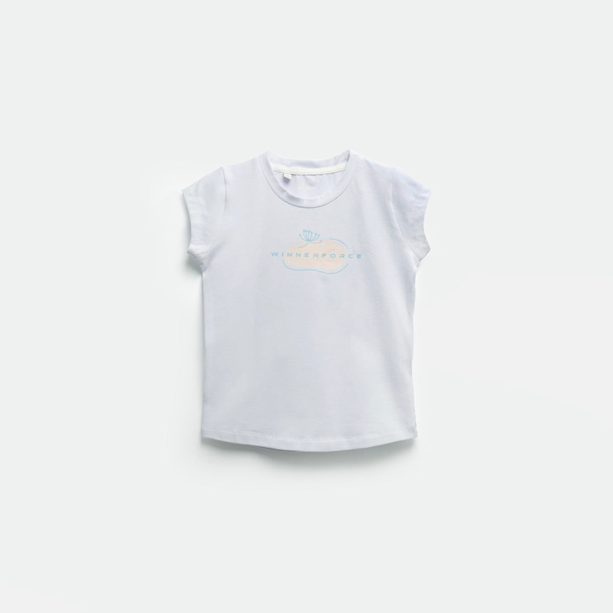 a t-shirt white with logo 