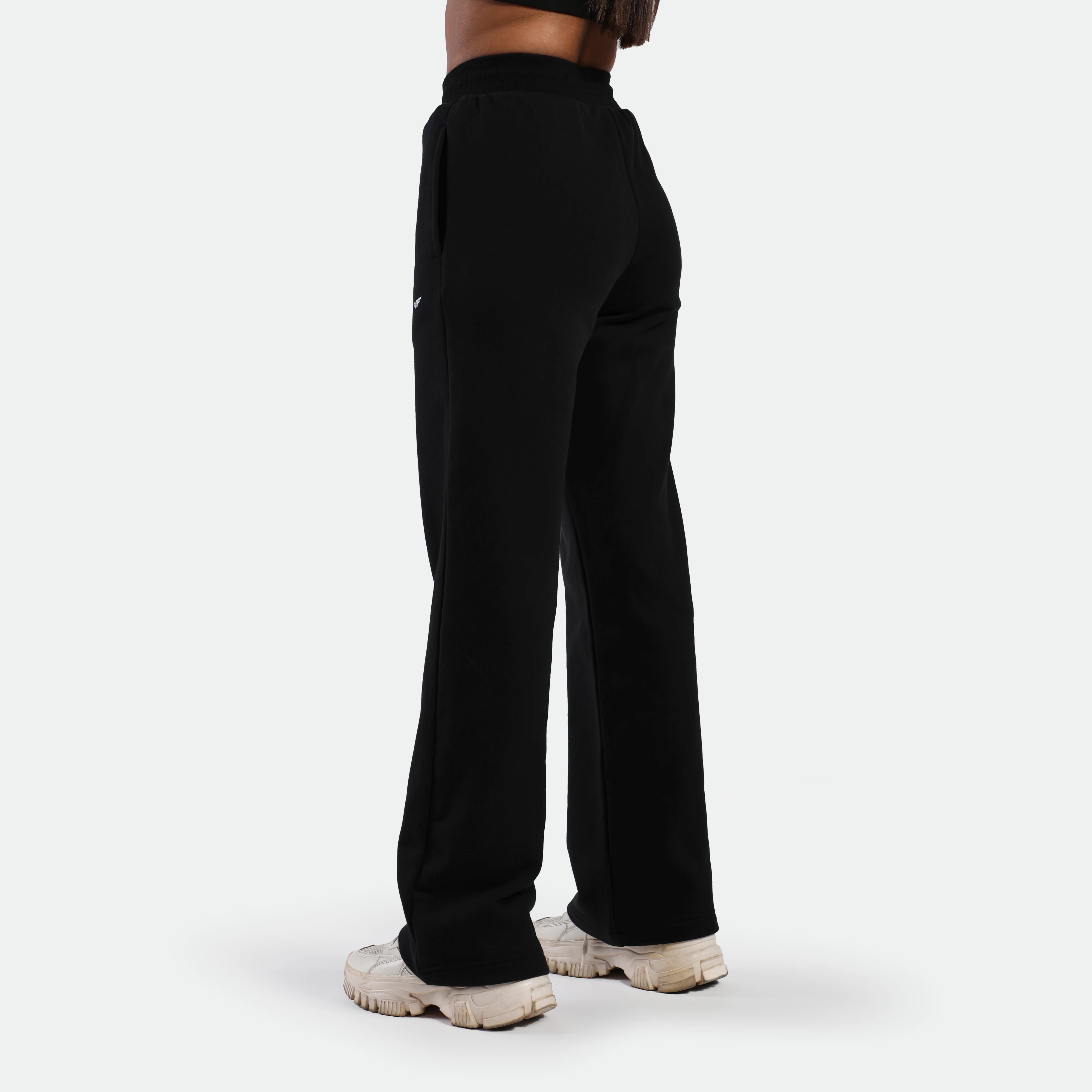 WOMEN-ESSENTIAL-COZY UP-PANTS (BLACK)