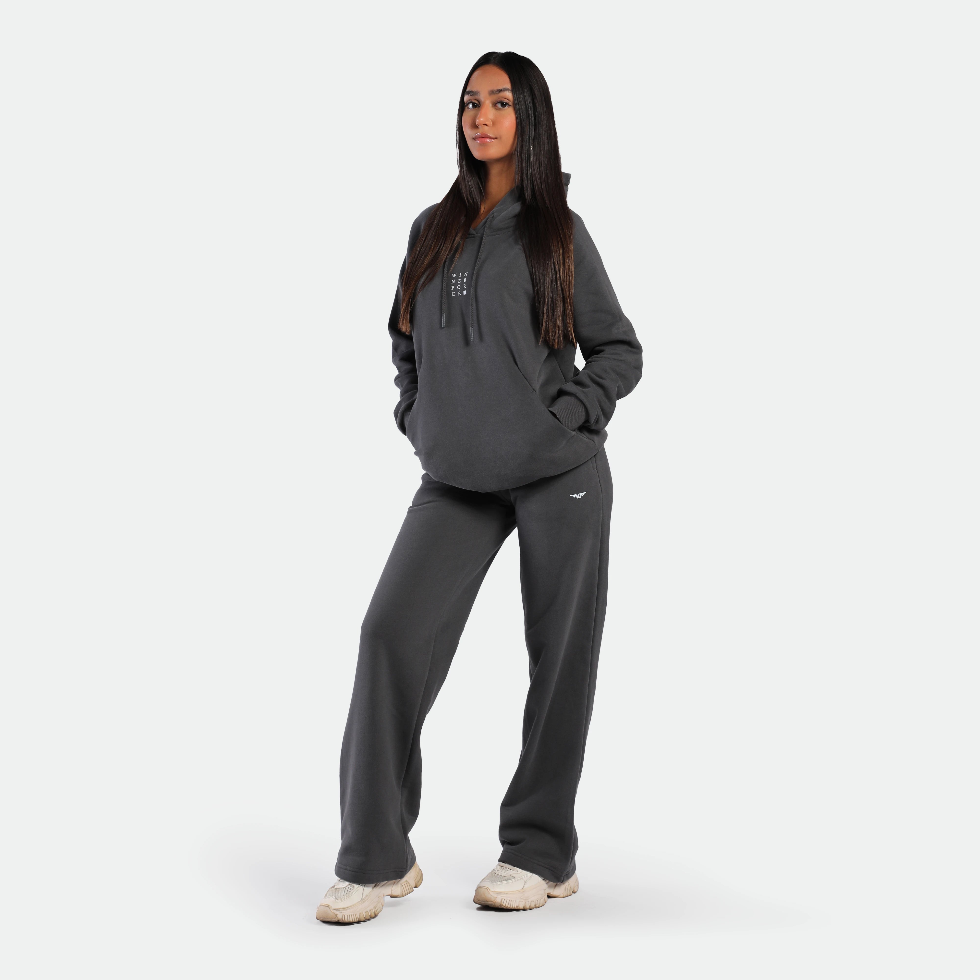 WOMEN-ESSENTIAL-COZY UP-PANTS (IRON GREY)