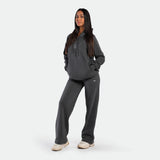 WOMEN-ESSENTIAL-COZY UP-PANTS (IRON GREY)