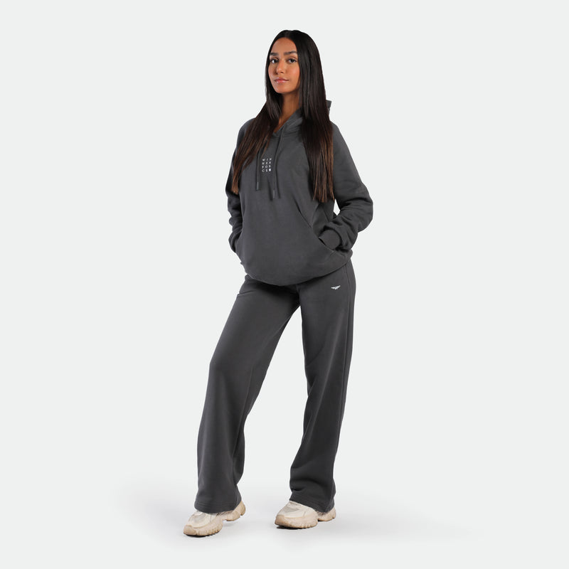 WOMEN-ESSENTIAL-COZY UP-PANTS (IRON GREY)