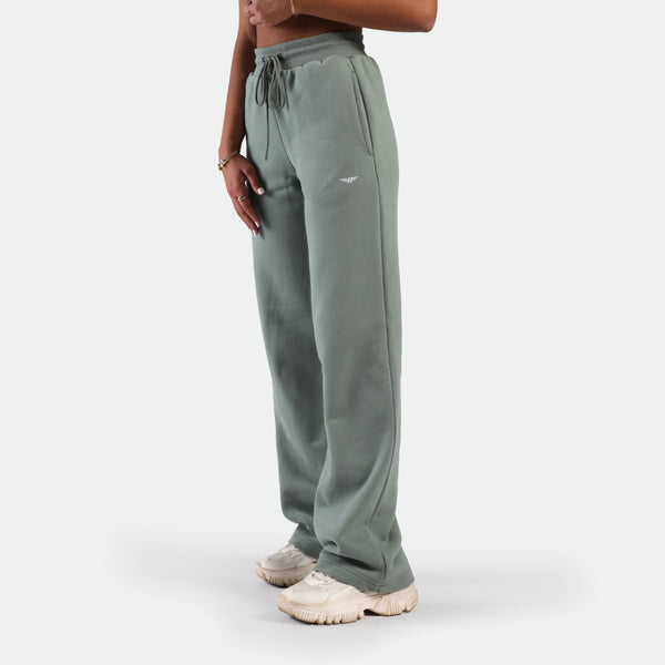 WOMEN-ESSENTIAL-COZY UP-PANTS (CHINOIS-GREEN)