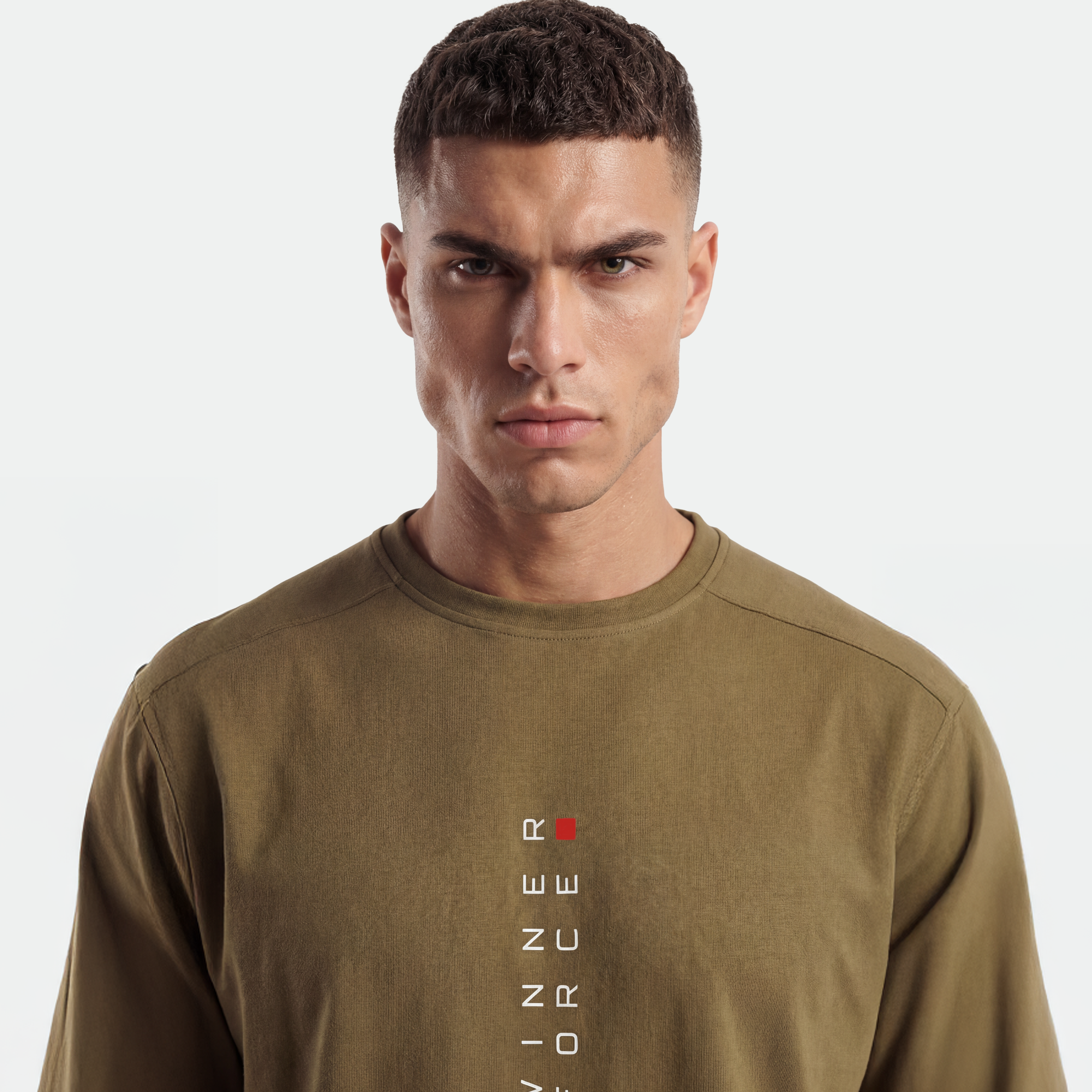 MEN-GO BEYOND-360°-T-SHIRT (OLIVE DRAB)