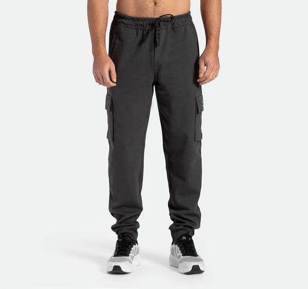 MEN-GO BEYOND-COMFORT-JOGGER (GREY-EBONY)