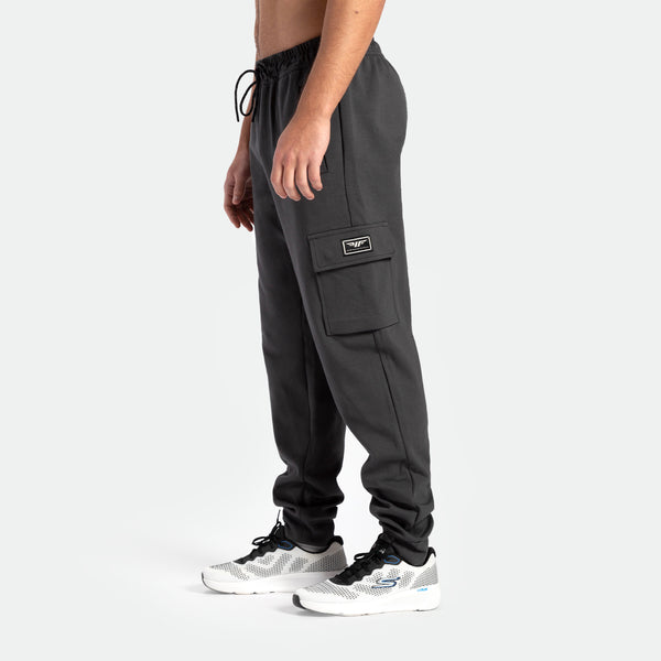 MEN-GO BEYOND-COMFORT-JOGGER (GREY-EBONY)