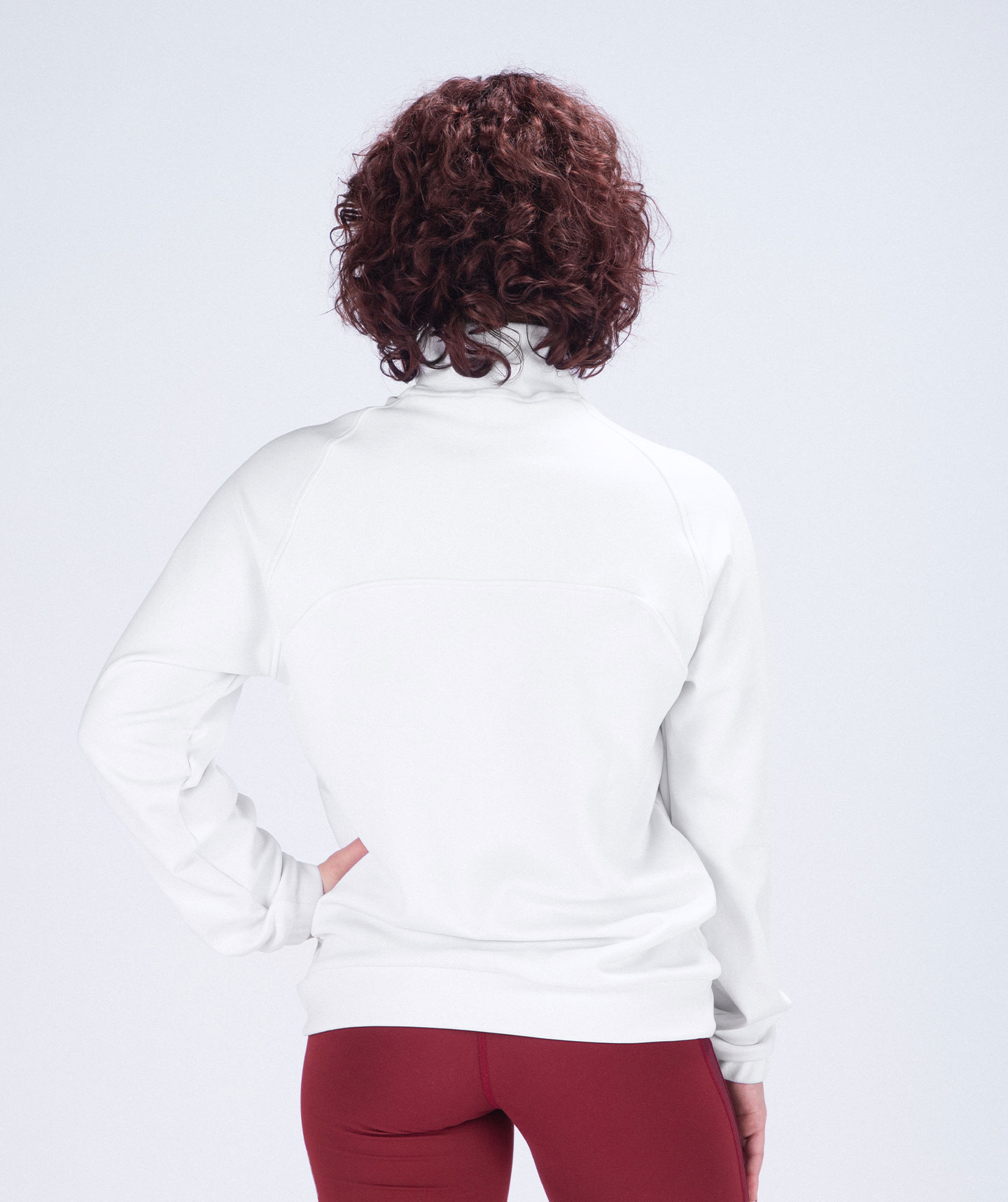 WOMEN FORCE SWEATSHIRT (WHITE)