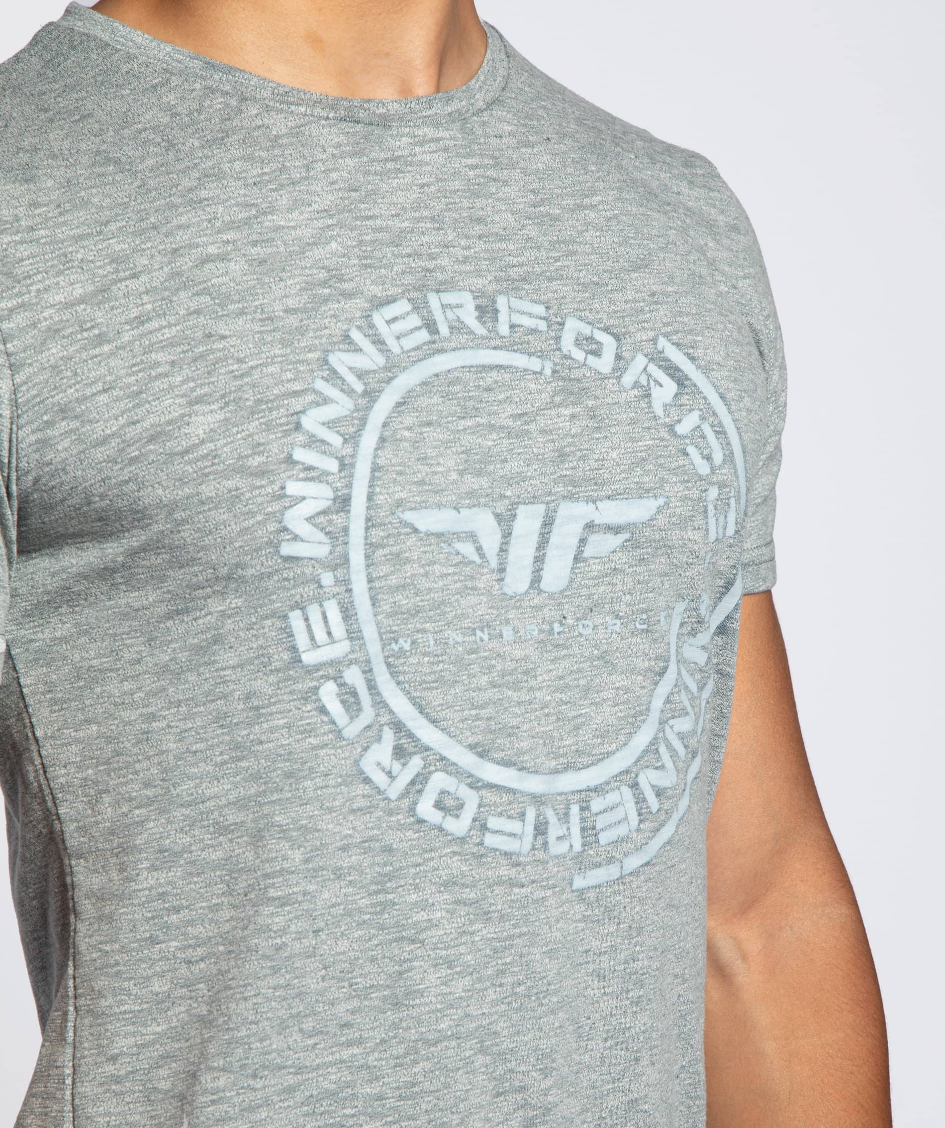 MEN ESSENCE T-SHIRT(MARL-GREY)