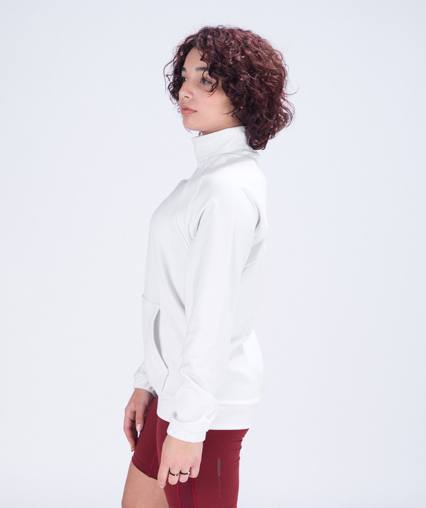 WOMEN FORCE SWEATSHIRT (WHITE)