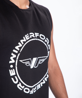 MEN CREED TANK-(BLACK)