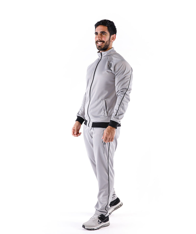 MEN ZEUS FULL ZIP JACKET(GREY)
