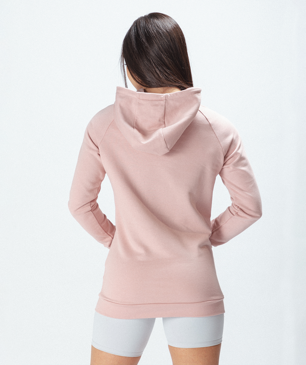 WOMEN ROSY HOODIE(ROSE PINK)
